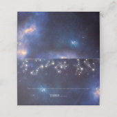 Constellation Wedding Plaatskaartje (Buitenkant ongevouwen)