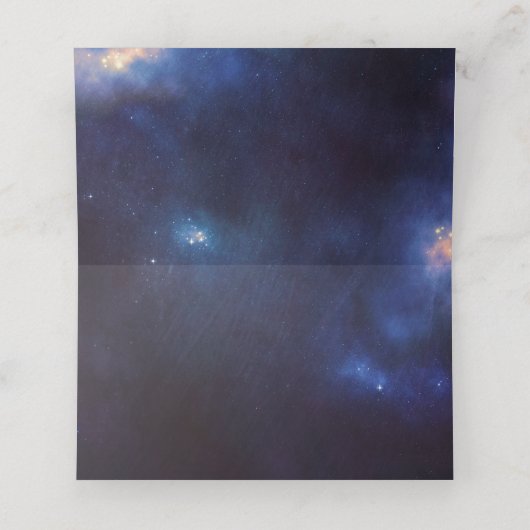 Constellation Wedding Plaatskaartje (Binnenkant ongevouwen)