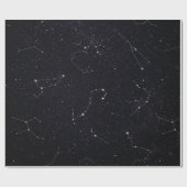 Constellations Gift Wrapping Paper Cadeaupapier (Vlak)