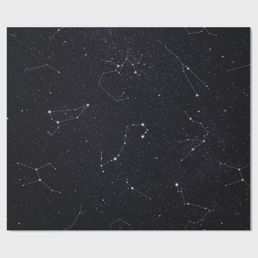 Constellations Gift Wrapping Paper Cadeaupapier (Vlak)