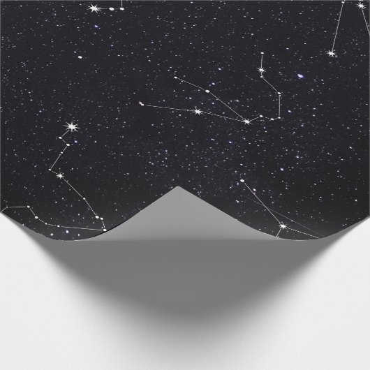 Constellations Gift Wrapping Paper Cadeaupapier (Hoek)