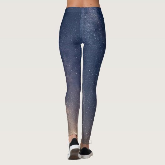 Constellations starry sky active draag yoga leggings (Achterkant)