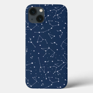 Constellations Starry Sky Navy Blue Case-Mate iPhone Case