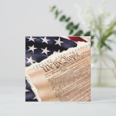 Constitutie Kaart (Staand voorkant)