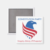 Constitutie Party Magneet (Voorkant / Achterkant)