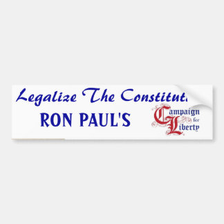 constitutie_quill_pen, y63rs, been... - Gepersonal Bumpersticker