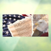 Constitutie Venster Cling Raamsticker (Vel 3)