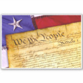 Constitutie Vinyl Sticker (Voorkant)