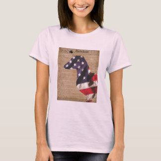 Constitutioneel Shirt Dachshund