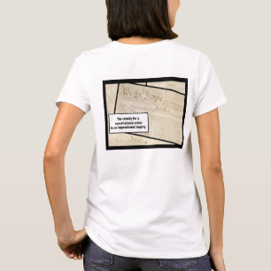 Constitutionele crisis Impeach Trump T-shirt