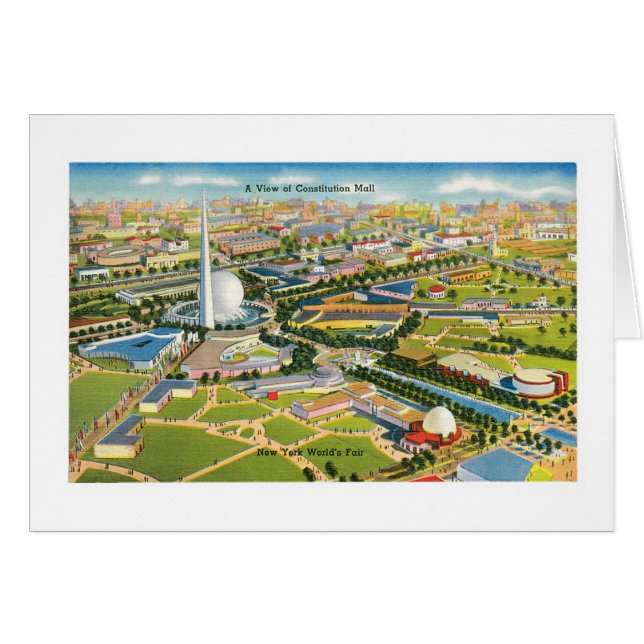 Constitutionele Hall, New York World's Fair (Voorkant Horizontaal)