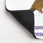 Constitutionele Partij t-shirt Muismat (Hoek)