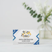 Construct Home Repair Tools | Construction  Visitekaartje (Staand voorkant)