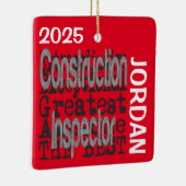 Constructeur Extraordinaire CUSTOM Keramisch Ornament (Rechts)