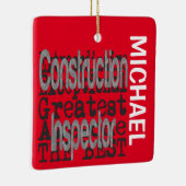 Constructeur Extraordinaire CUSTOM Keramisch Ornament (Rechts)