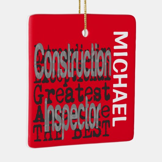 Constructeur Extraordinaire CUSTOM Keramisch Ornament (Rechts)