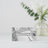 Constructeur Ontwerpingenieur Visitekaartje (Staand voorkant)