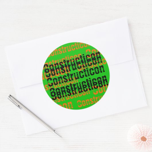 Constructicon Hard Pet Sticker (Envelop)
