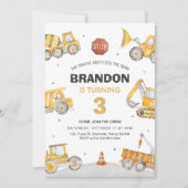 Constructie 3e verjaardag kaart (Voorkant)