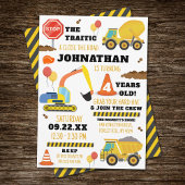 Constructie 4e verjaardag kaart