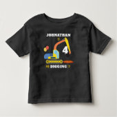 Constructie 4e verjaardag kinder shirts (Voorkant)