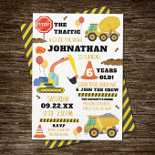 Constructie 6e verjaardag kaart