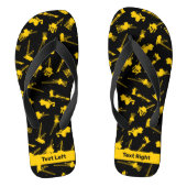 Constructie Achtergrond Teenslippers (Voetbed)