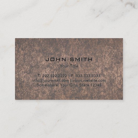 Constructie automatische reparatiehandyman metalli visitekaartje (Achterkant)