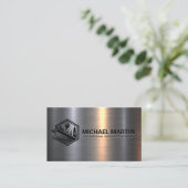 Constructie Balk en Lier | Metaal Visitekaartje (Staand voorkant)