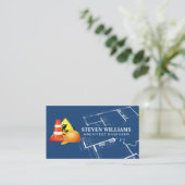 Constructie | Blueprint  Visitekaartje (Staand voorkant)