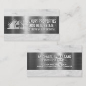 Constructie Bouw Logo | Houten Achtergrond Visitekaartje (Voorkant / Achterkant)