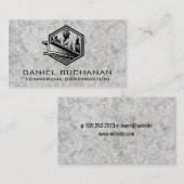 Constructie Bouw | Vastgoed Ontwikkeling Visitekaartje (Voorkant / Achterkant)