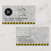 Constructie | Bouwer | Vastgoedrenovaties Visitekaartje (Voorkant / Achterkant)