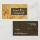 constructie/carpentry visitekaartje (Voorkant / Achterkant)