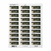 Constructie Earthmover retour adreslabel Etiket (Full Sheet)