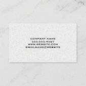 Constructie Gebouw Logo | Zware machines Visitekaartje (Achterkant)