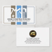Constructie Handyman Tools Panel Lijst Visitekaartje (Voorkant / Achterkant)