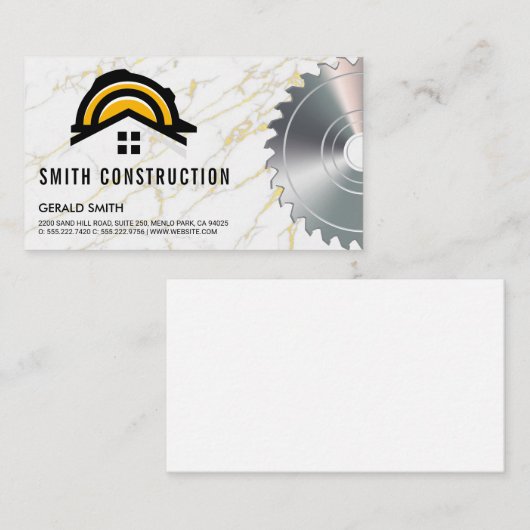 Constructie Hard Pet Logo | Zagen Visitekaartje (Voorkant / Achterkant)