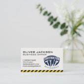 Constructie Herstel Diensten | Aannemer Visitekaartje (Staand voorkant)