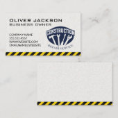 Constructie Herstel Diensten | Aannemer Visitekaartje (Voorkant / Achterkant)