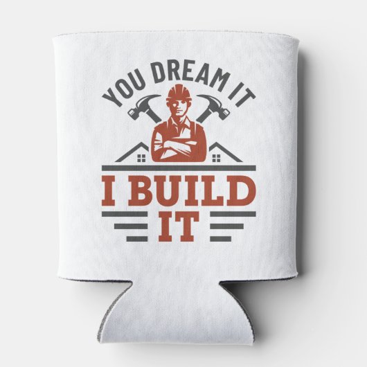 Constructie je droomt het zelf blikjeskoeler (Achterkant)