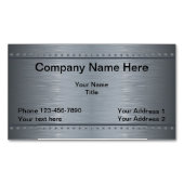 Constructie Klassieke lay-out Magnetisch Visitekaartje (Voorkant)