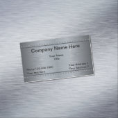 Constructie Klassieke lay-out Magnetisch Visitekaartje (Voorbeeld)