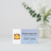 Constructie Logo | Bouwtekeningen Visitekaartje (Staand voorkant)