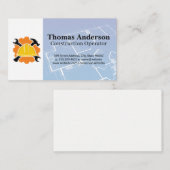 Constructie Logo | Bouwtekeningen Visitekaartje (Voorkant / Achterkant)