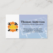 Constructie Logo | Bouwtekeningen Visitekaartje (Voorkant)