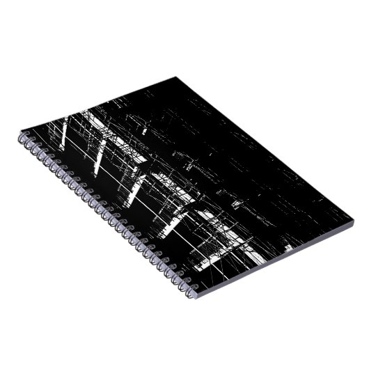 Constructie met hoog contrast notitieboek (Rechterzijde)