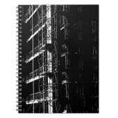 Constructie met hoog contrast notitieboek (Voorkant)