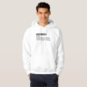 Constructie Metselaar – Grappige Hoodie Definitie (Voorkant volledig)