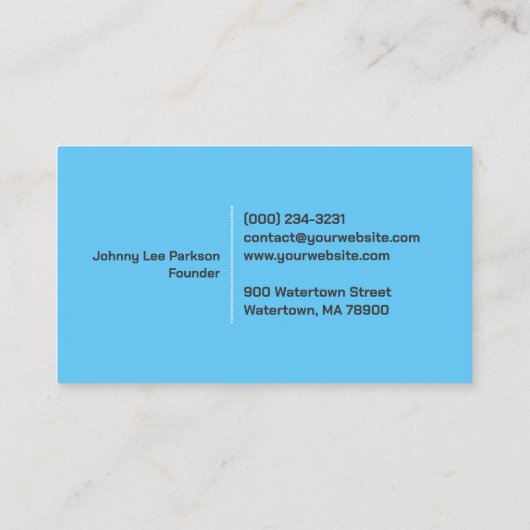 Constructie Metselstenen Visitekaartje (Achterkant)